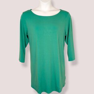 NWT Jockey Emerald Green Tunic Top
